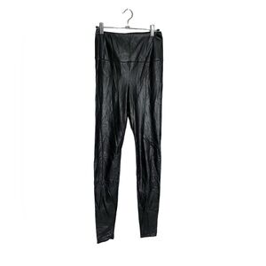 Wilfred Free Black Faux Leather Full Length Leggings XS